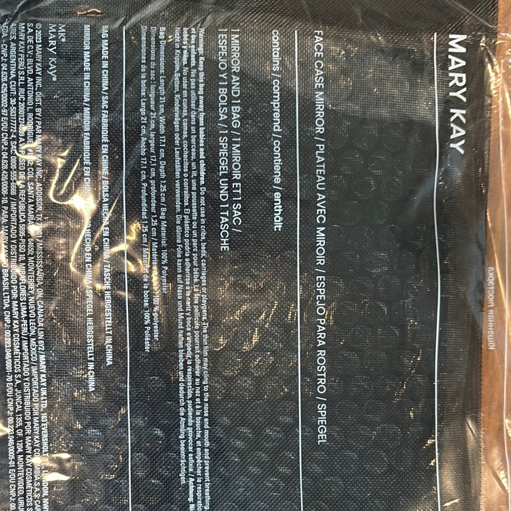 Mary Kay Black Face Case